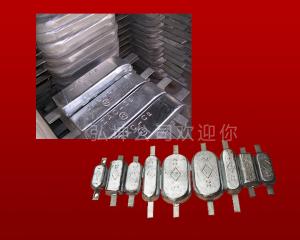 Zinc alloy sacrificial anode